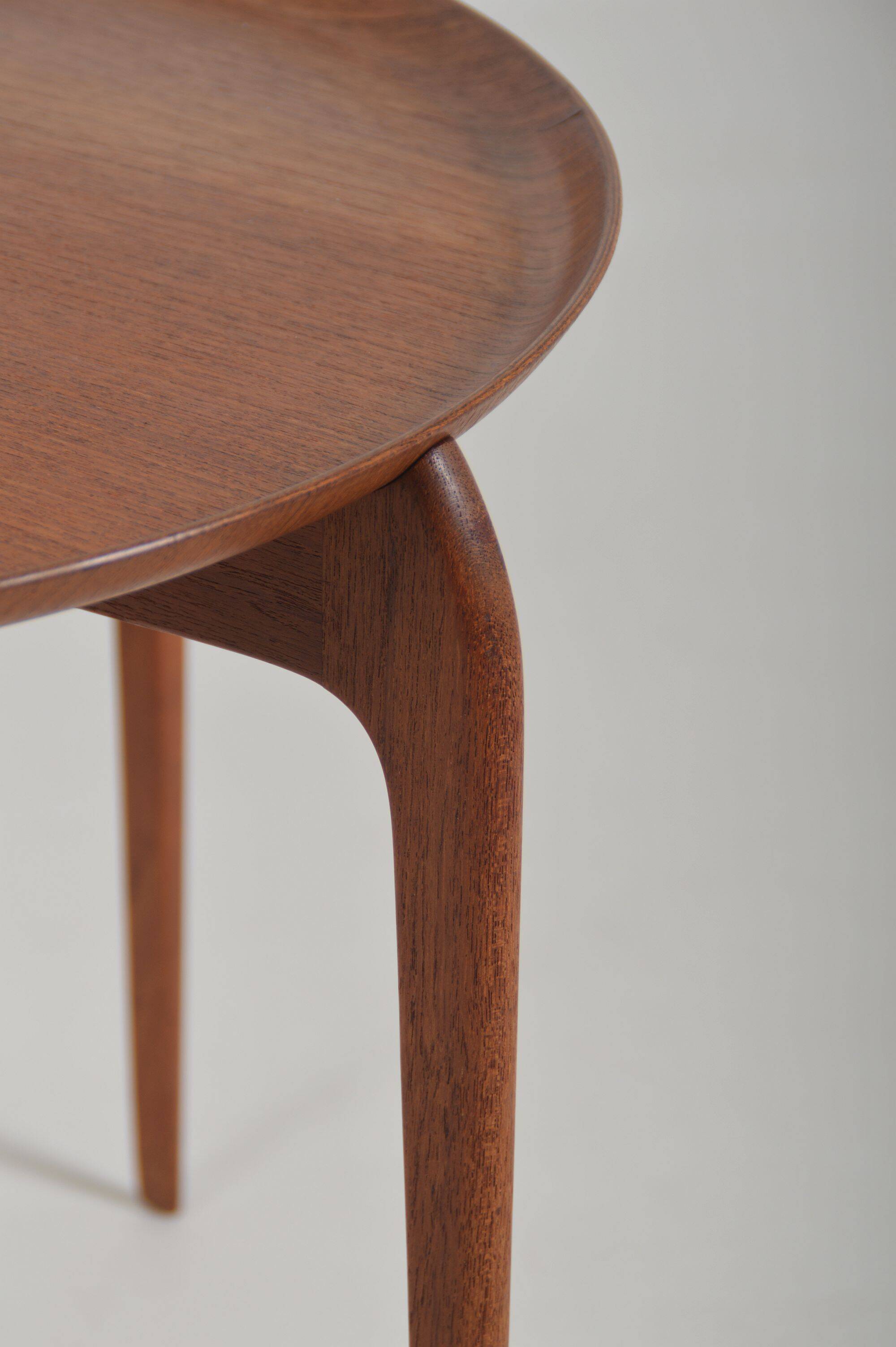 Teak side table by Engholm and Willumsen for Fritz Hansen, 1960s