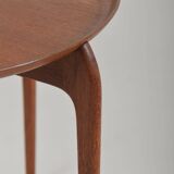 Teak side table by Engholm and Willumsen for Fritz Hansen, 1960s