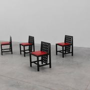 Set of 4 DS3 Dining Chairs by Charles Rennie Mackintosh for Atelier interna