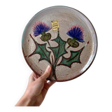 Assiettes chardons Daniel Etienne