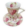 High cup with saucer