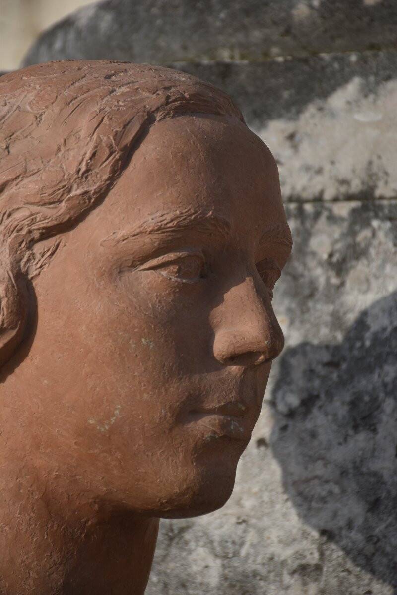 PRYAS, Bust of a Woman (circa 1935)
