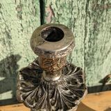 Pair of silver candle holders