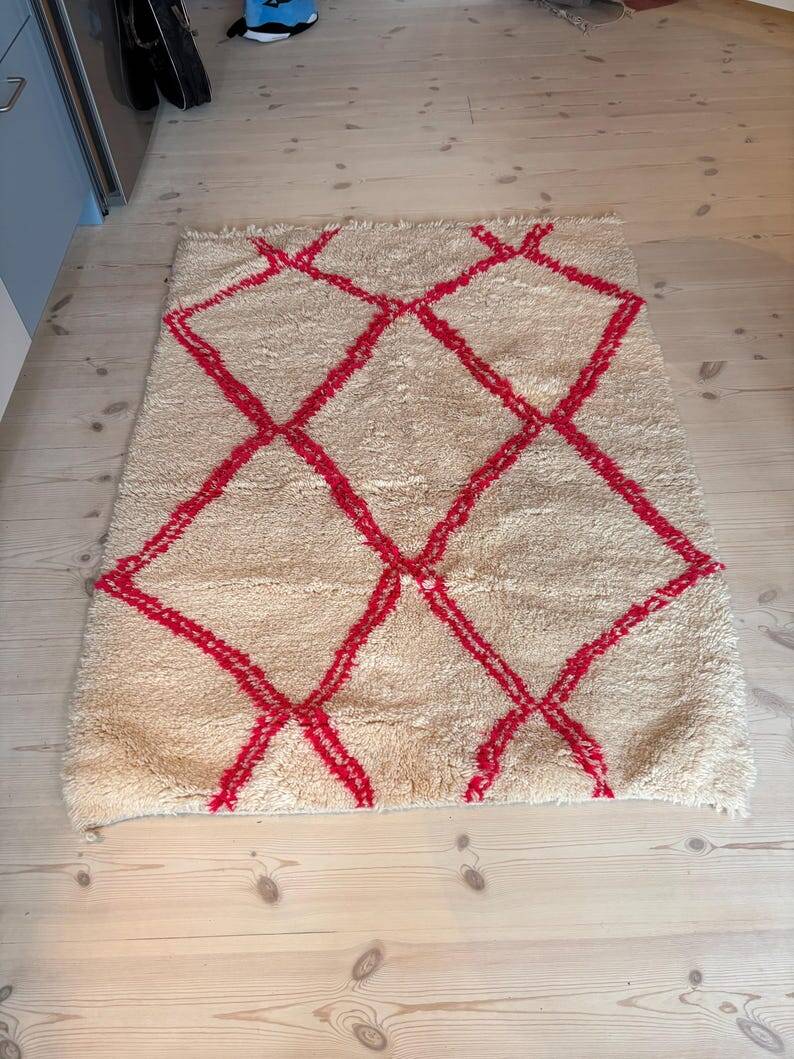 Handmade Berber rug 250cm×150cm
