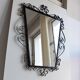 Mid-century 1970s wall mirror