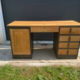 Bureau en chêne restauré