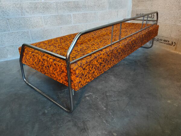 Banquette Bauhaus chrome 1930