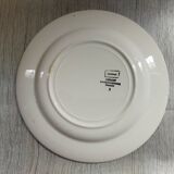 Dessert plate "Edwina" Digoin Sarreguemines
