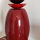 Large albret france ceramic earthenware lamp