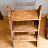 Closed staircase from the mid-20th century, mortise joints