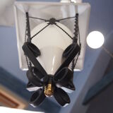 Wrought iron lantern vintage