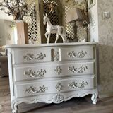 Louis XV style chest of drawers