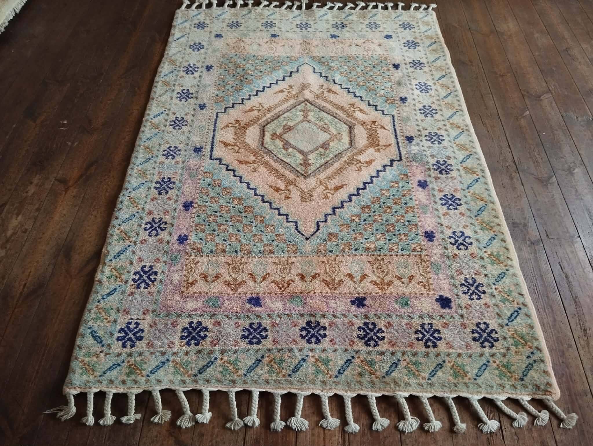 Handmade Berber rug Rabat 176x117