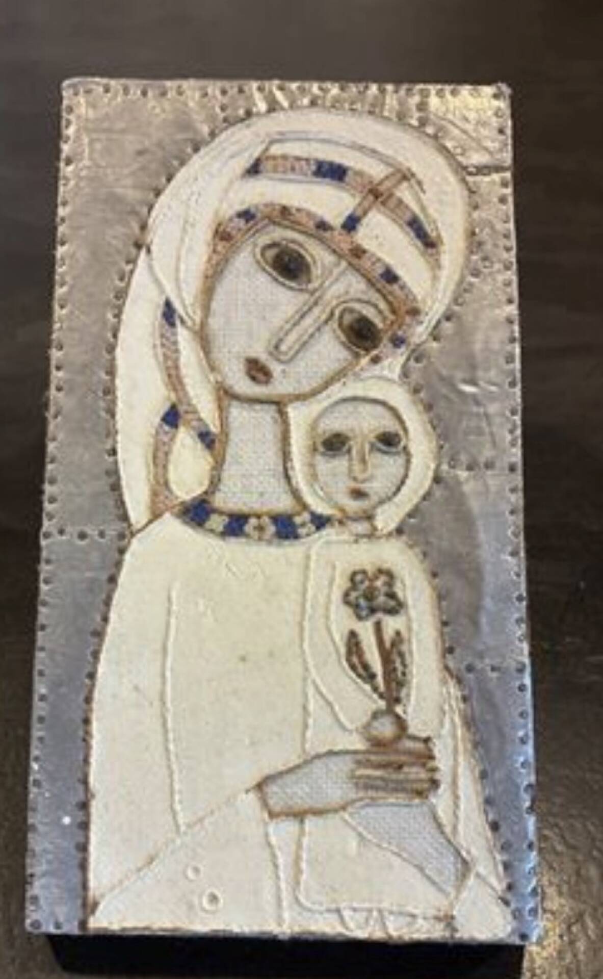 Work by the Bulgarian artist Lika, valued.