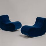Pair of 'Sutra' Lounge Chairs by Gregorio Spini for Kundalini, Italy