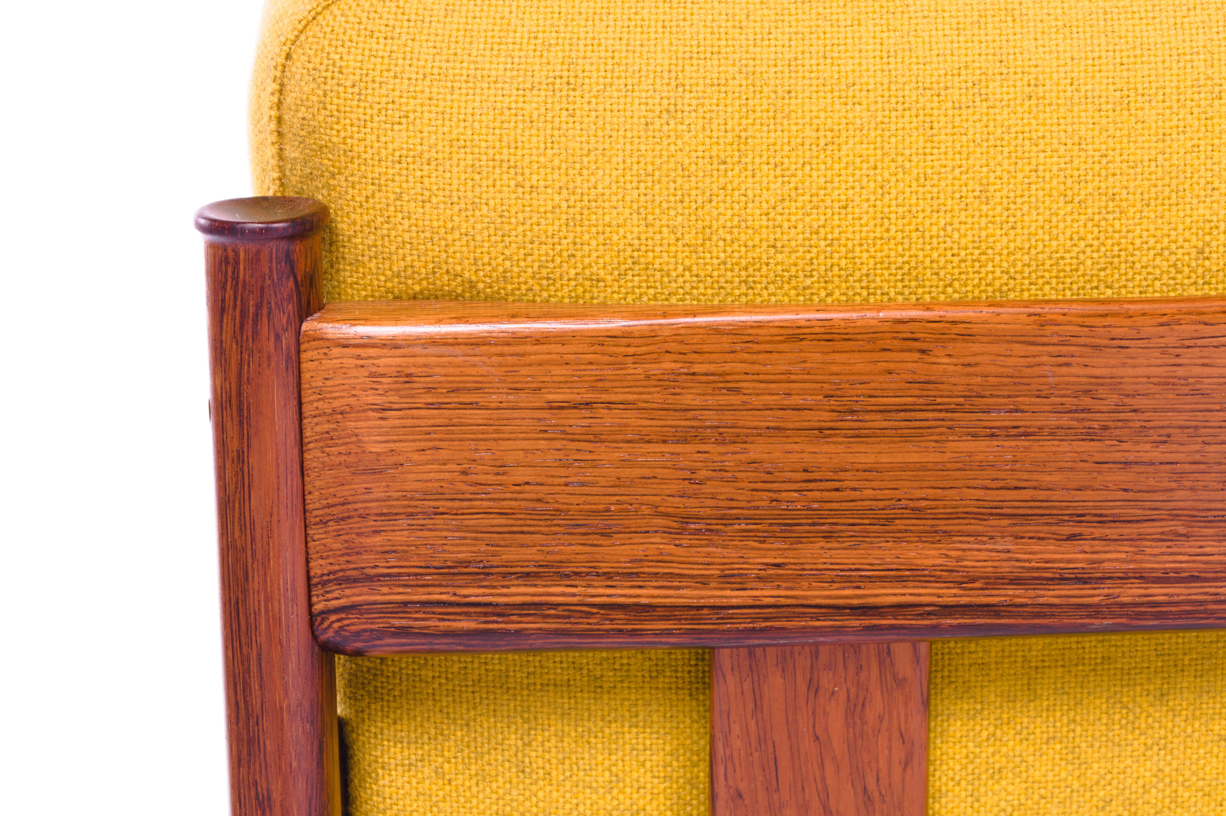 Sofa, armchairs, and table by Peter Hvidt for France & Son