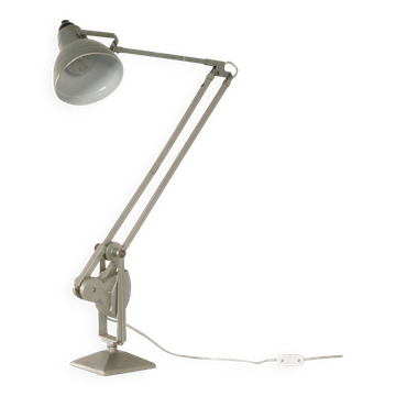 LAMPE DE BUREAU INDUSTRIELLE À CONTREPOIDS PAR ERPE, ANNÉES 1950