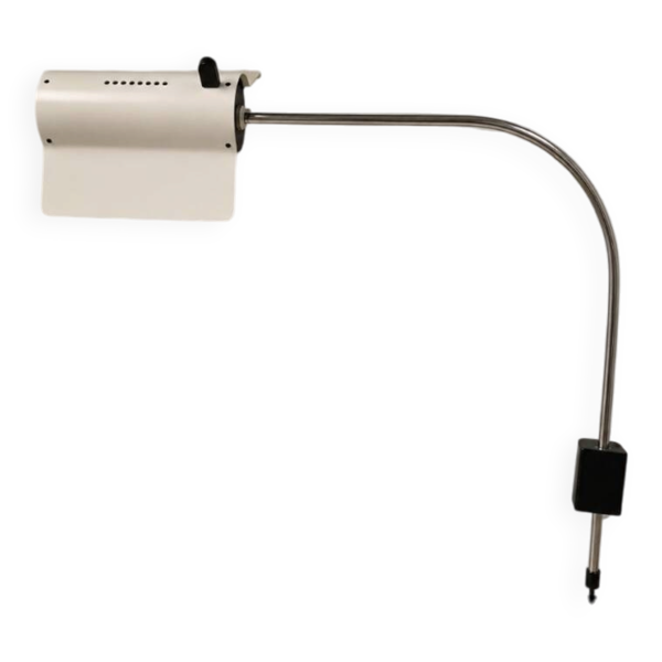 Lampe joe colombo spider clamp/luminaire vintage/oluce