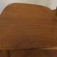 Set of 4 butterfly teak dining chairs with shaped backs, 1960s