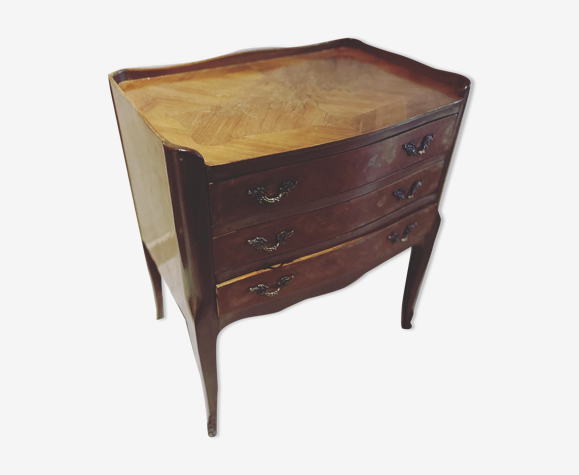 Commode marqueterie style commode 1950/60