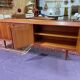 Vintage teak sideboard Scandinavian design 1960s