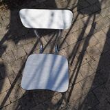Set of table and four chairs formica