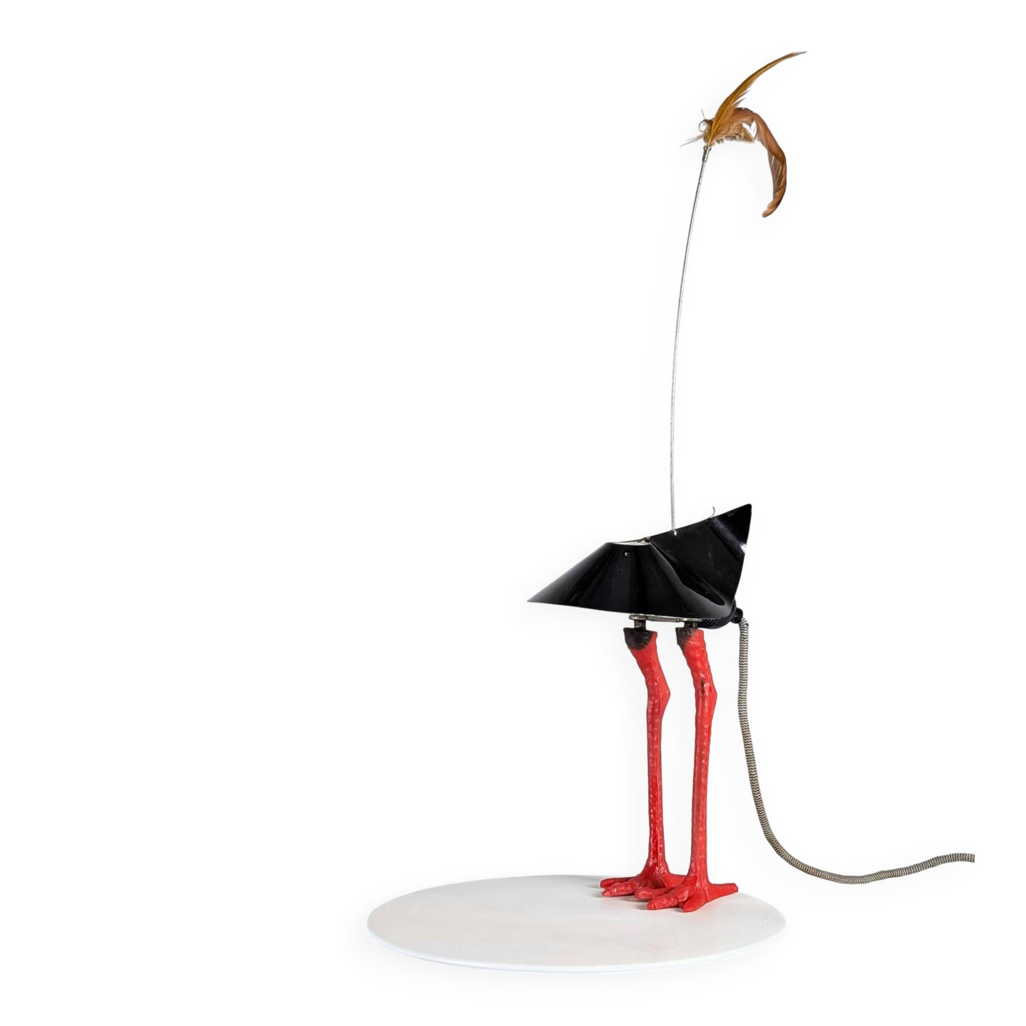 Bibibibi table lamp by Ingo Maurer signed, 1980s