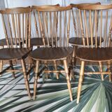 Set of 4 Tacoma Baumann bistro chairs