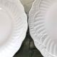 Set de 24 assiettes porcelaine fine de Limoges