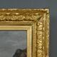 Painting "The Wild Coast of Belle-Île-en-Mer", French school of the 19th century.