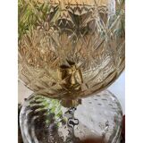 Contemporary Green Murano Glass Floor Lamp