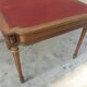 Console and table game at the end of the XIX century Walnut