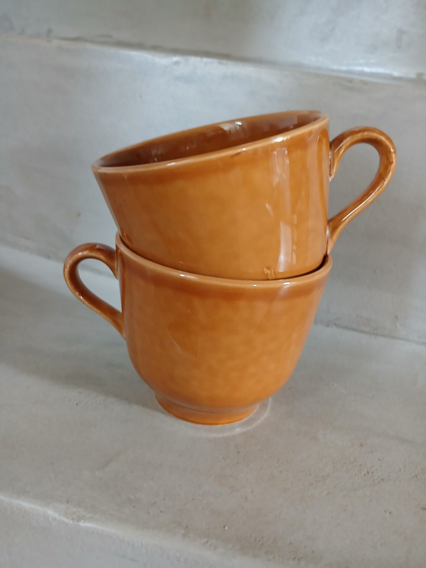 2 tasses en céramique italienne