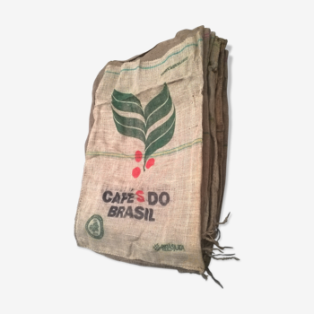 "Café do Brasil" burlap bag