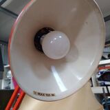 Vintage orange architect lamp 1960/70