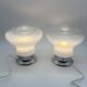 Pair of "Sfumato" Space Age lamps – 1970s