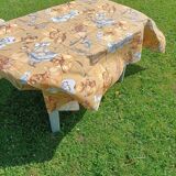 Floral tablecloth