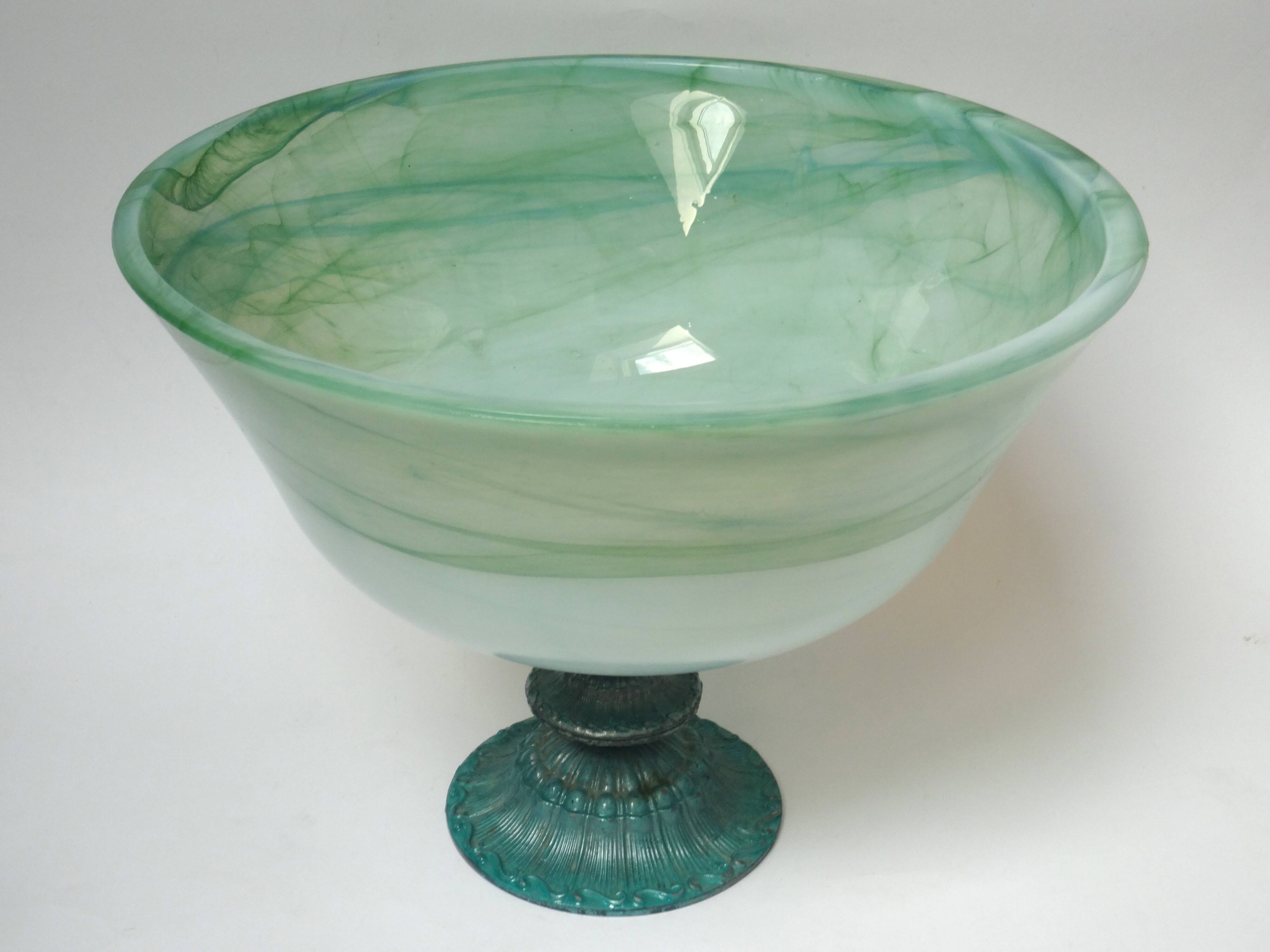 Murano glass fruit cup