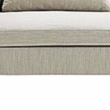 High-end chaise longue, 3-seater wool sofa