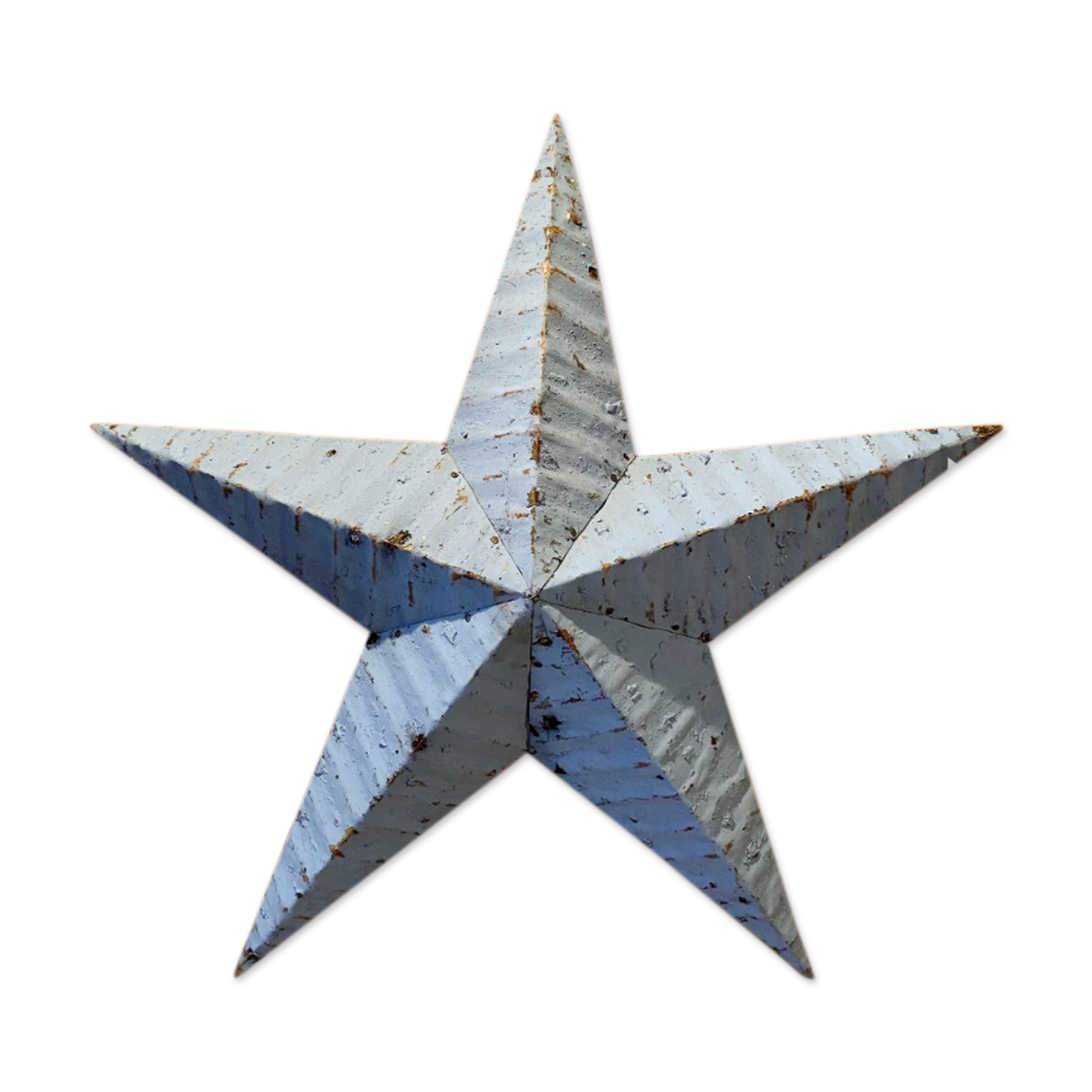 Blue amish star 74cm