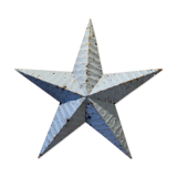 Blue amish star 74cm