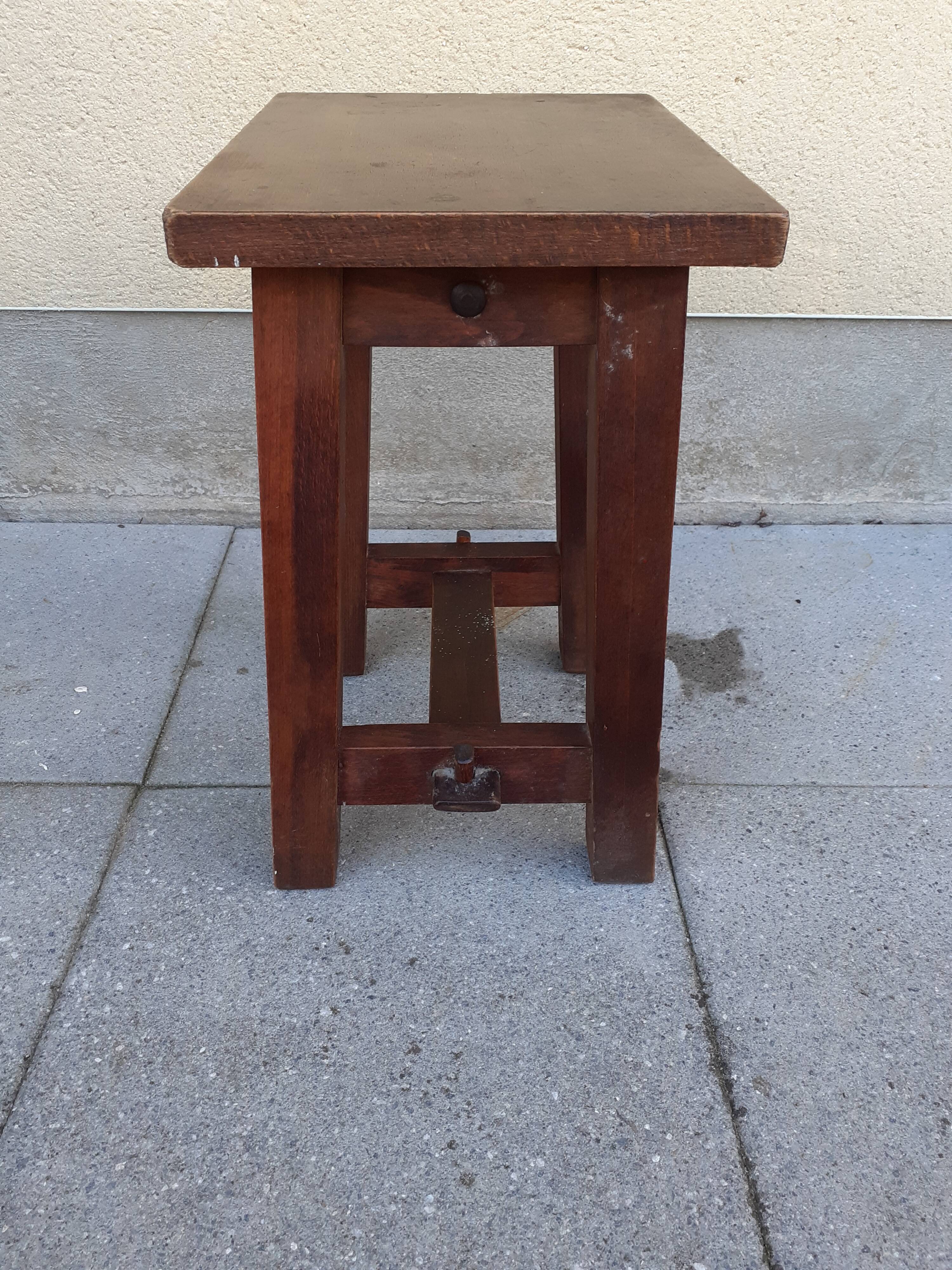 Wooden stool