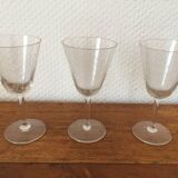 Service verres cristal.