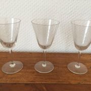 Service verres cristal.
