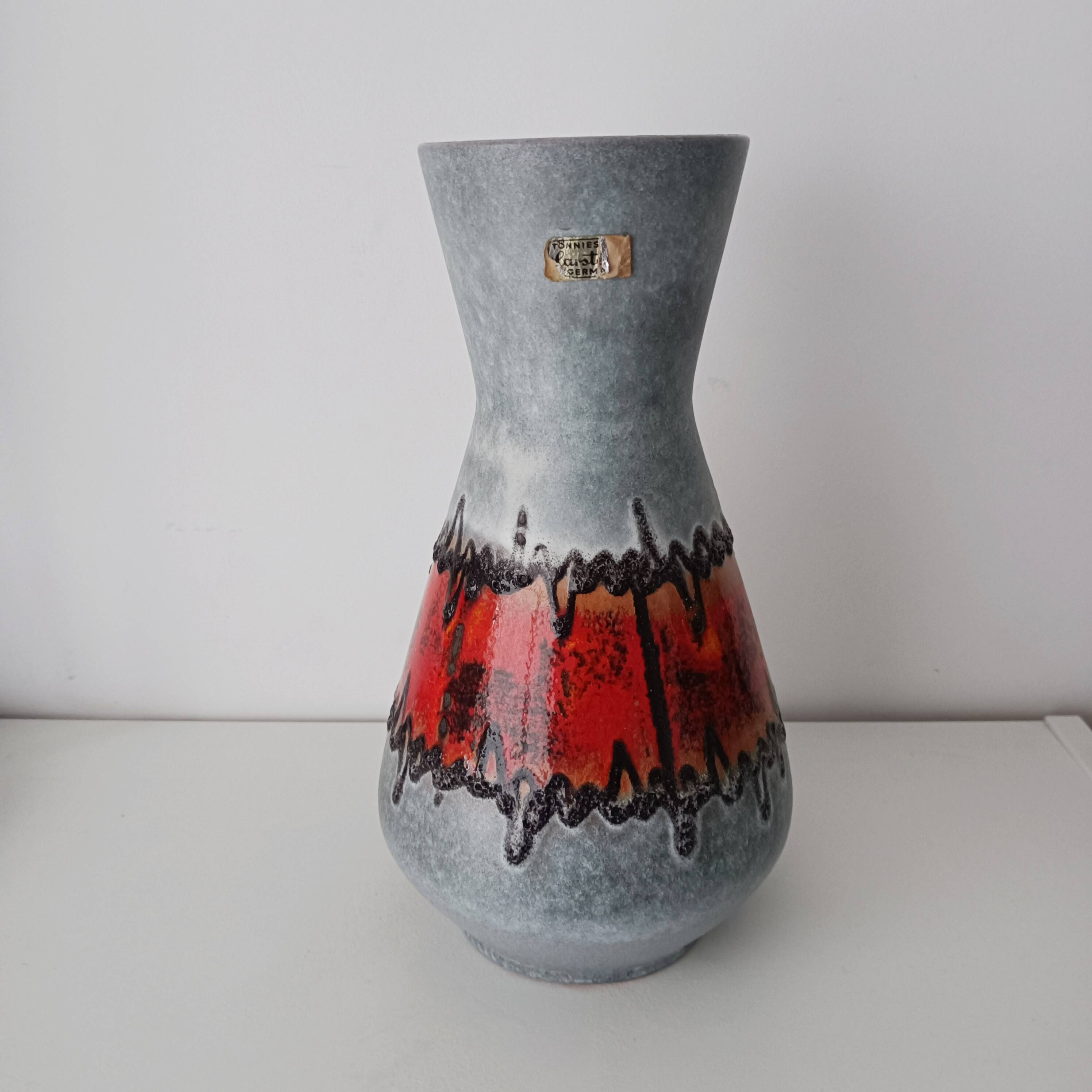 Fat lava vase Carstens West Germany 1218-29