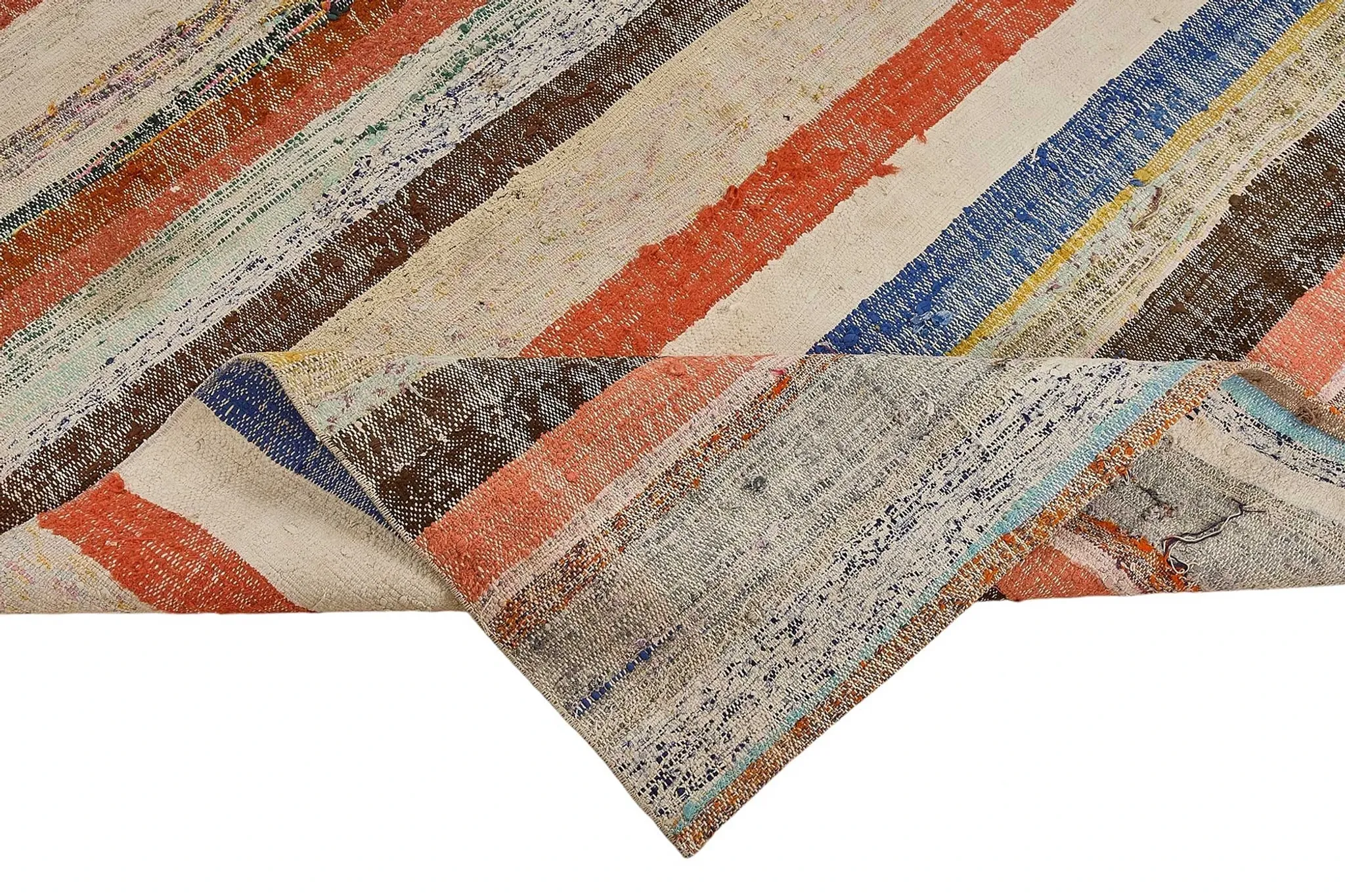 Turkish Handwoven Flatweave Chaput Kilim 190 cm x 340 cm