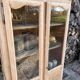 Restored antique display cabinet / Antique sideboard