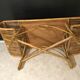 Rattan coffee table