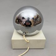 Orb Eye metal table lamp Goffredo Reggiani Space Age vintage 1970s