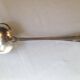 Cream ladle, Christofle, Boreal model in silver metal